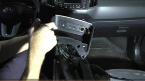 Замена разъема USB и AUX на KIA Sportage 2,0 Киа Спортейдж 2012 года
