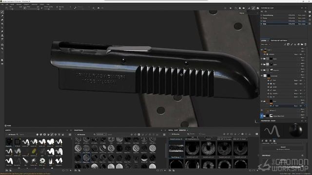 09 - Texturing In Substance Painter Part 2 - Detail Pass смотреть онлайн