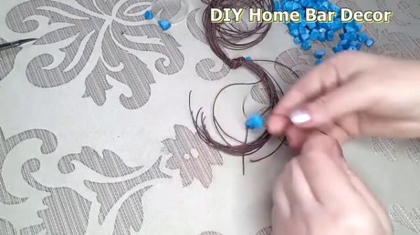 Простая и легкая идея украшения своими руками.