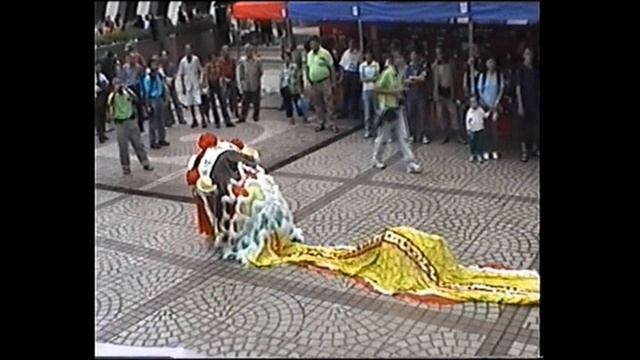 Театрализованные представления на набережной Коулуна, Гонконг.