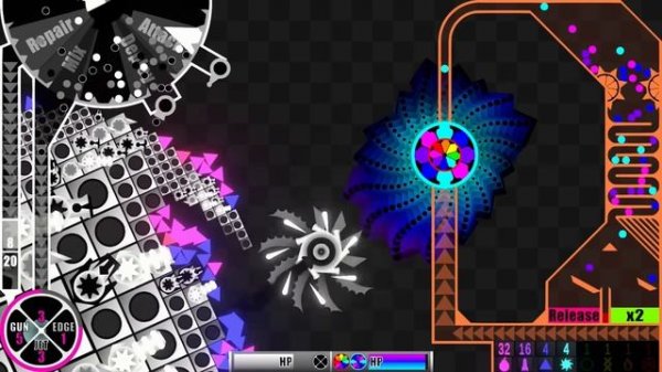 Core Destruction 15 - in Algodoo