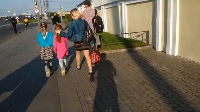 Велопрогулка.Янино-1 - ст.м.Елизаровская 28.08.21. смотреть онлайн