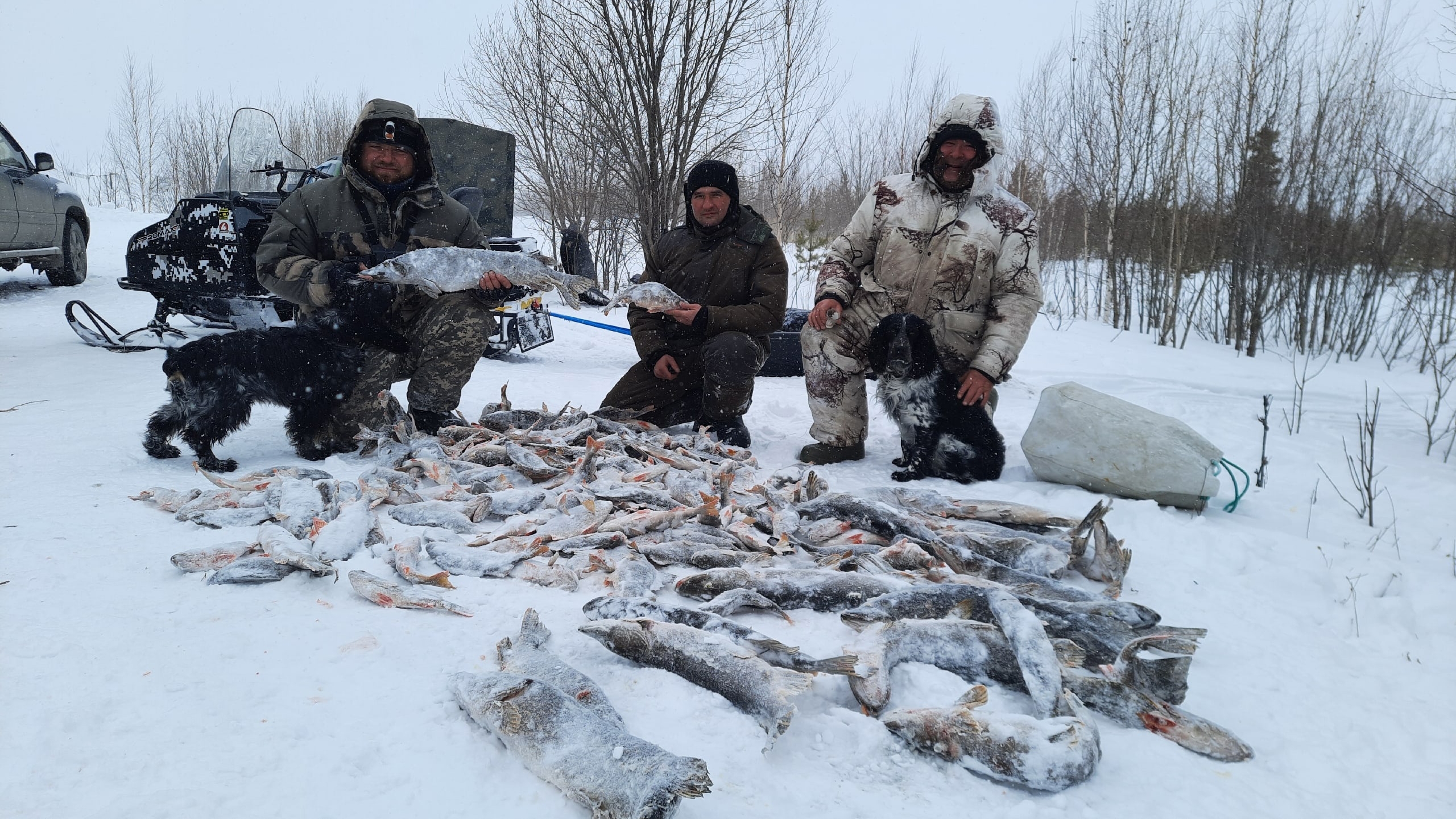 Дикие озёра в Хмао. Рыбалка мечты.