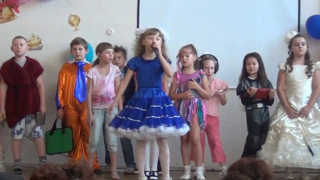 Анастасия Филиппова последний звонок 2013г школа 97. смотреть онлайн
