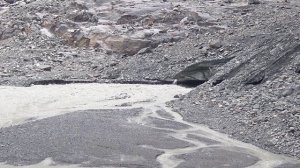 Тропа на Актру (У подножия ледника)