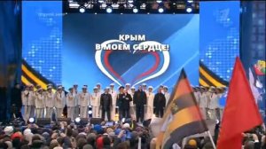 Выступление Путина на Красной Площади 18 03 2014