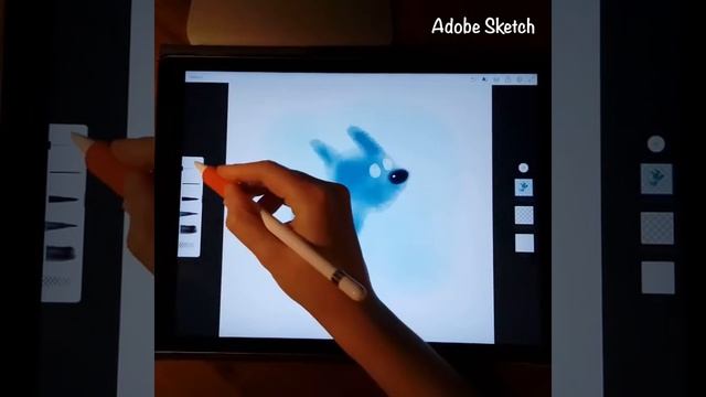В чём рисовать на iPad Pro: Adobe sketch смотреть онлайн