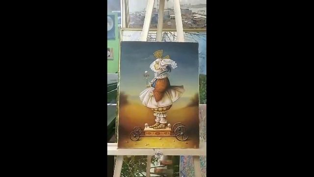 Художник Владимиров Владимир для аукциона картин "Весенний-22" в галерее "У Салавата". 18 03 2022 смотреть онлайн