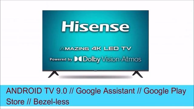 Hisense 50 inch 4K (Ultra HD) Smart Android LED TV | Model: 50A71F | смотреть онлайн