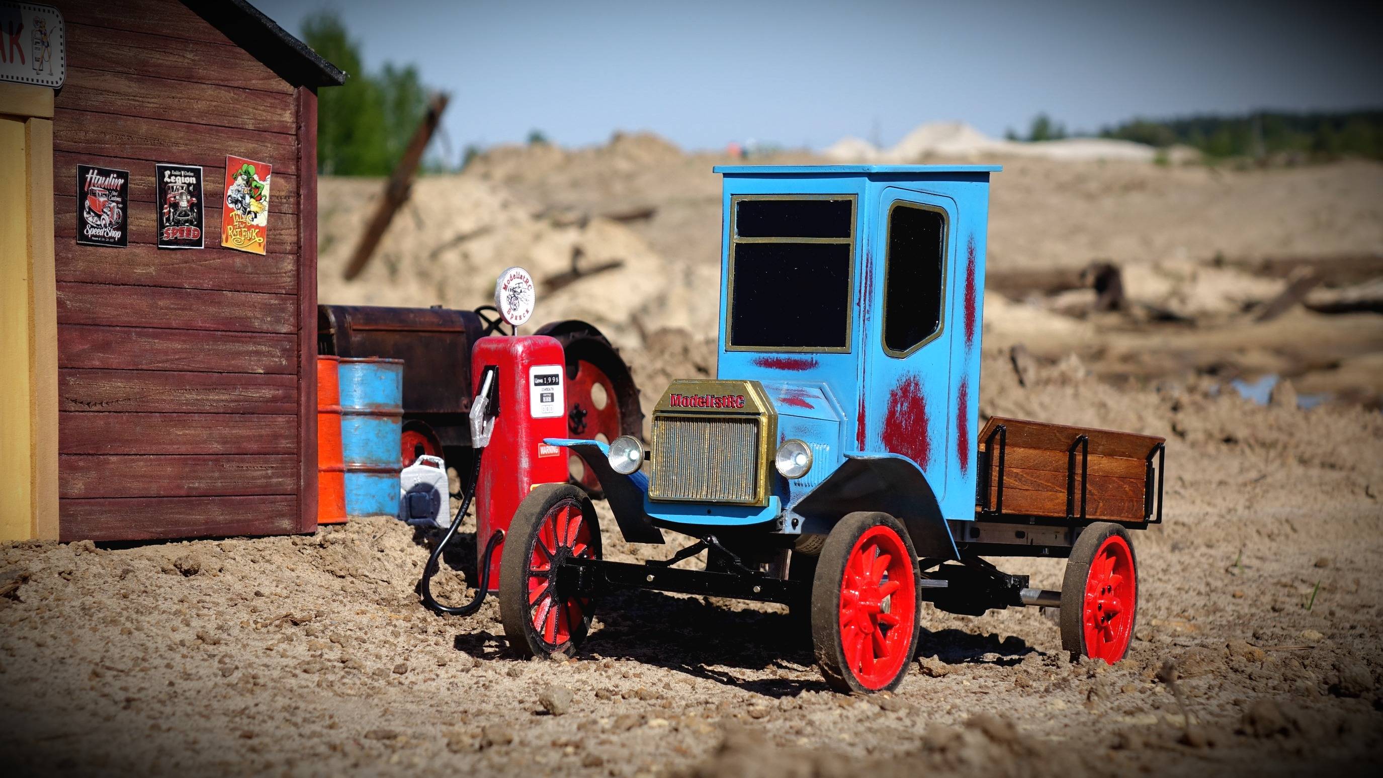 Model T Дедушка МАДДИТРАКА ModelistRC сделано в России! модель ретро грузовика на радиоуправлении