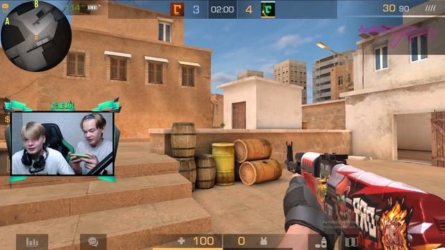 СЫГРАЛ 1 НА 1 ПРОТИВ ДРУГА В STANDOFF 2! смотреть онлайн