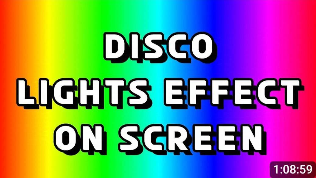 СТРОБОСКОП НА ТЕЛЕВИЗОР 1 ЧАС?! смотреть онлайн