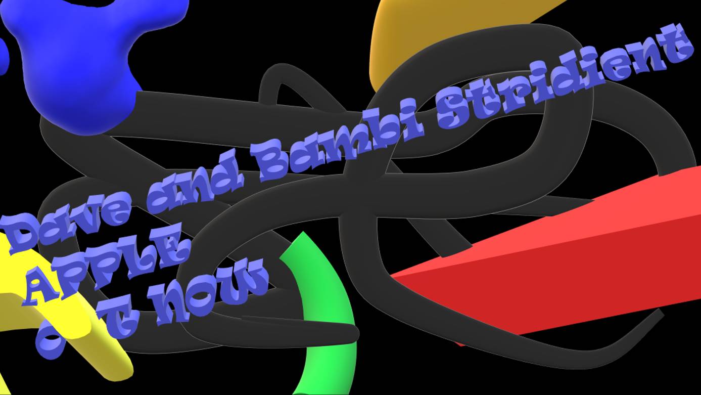Dave And Bambi Stridient APPLE - Out Now!