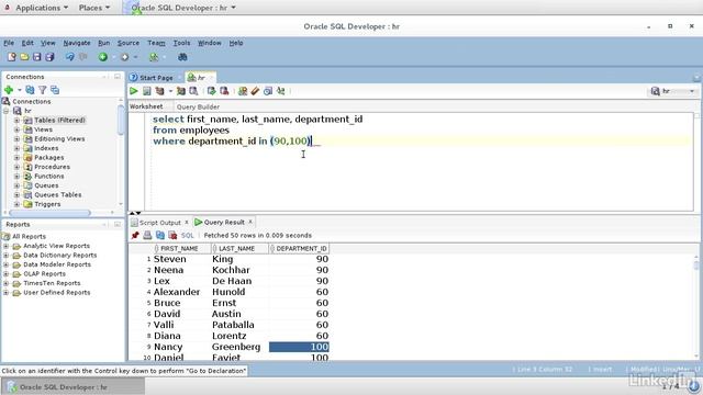 4.8_Using WHERE IN and NOT IN for numbers - 4. Basic SELECT Queries смотреть онлайн