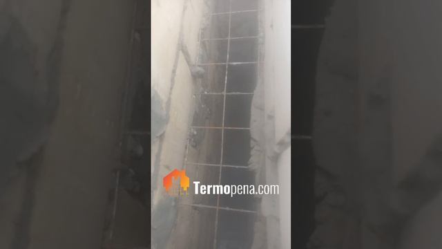 Заливаем пенополиуретан между стен #утеплениеппу #termopenacom #ппу смотреть онлайн