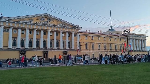 САНКТ-ПЕТЕРБУРГ: Белые ночи и Алые паруса (репетиция 11 июня 2024г.) смотреть онлайн
