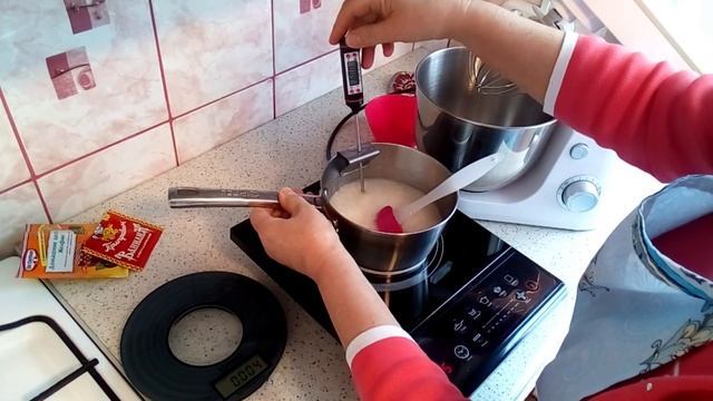 Белково-заварной крем с ЖЕЛФИКСОМ. /Protein Custard With GELFIX.