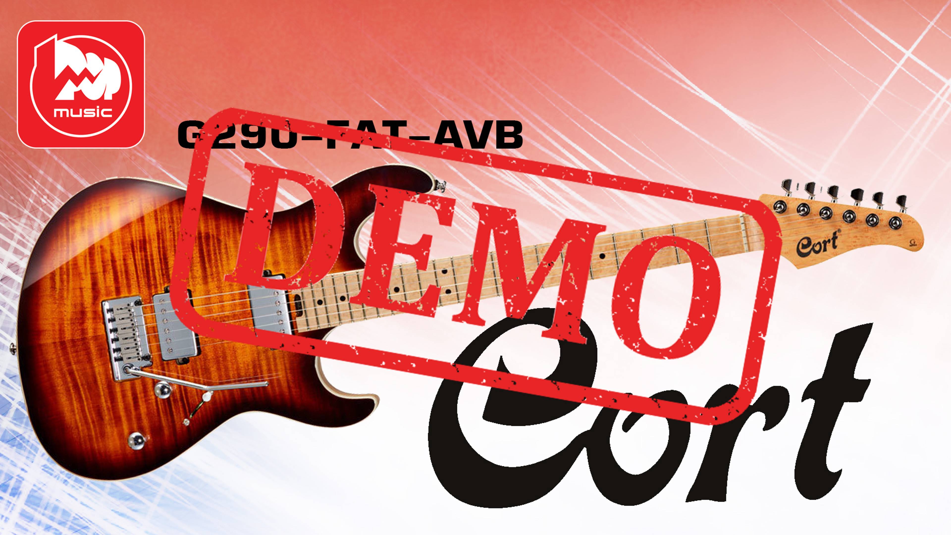 CORT G290 FAT AVB - демонстрация звучания смотреть онлайн