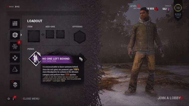 Dead By Daylight : พูดพร่ำทำ PERKS#10 ( No One Left Behind ) смотреть онлайн