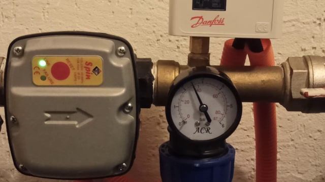 Работа реле давления и реле потока Italtecnica Spin смотреть онлайн