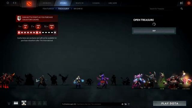Dota 2 Treasure Opening! The International Collectors Cache 2016 смотреть онлайн