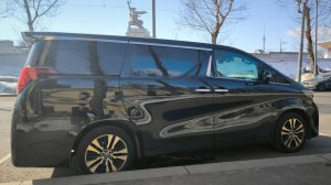 Тойота Альфард 2019 года, 3,5 мотор, акпп, Exclusev long, тест драйв и обзор премиум минивена Тойота