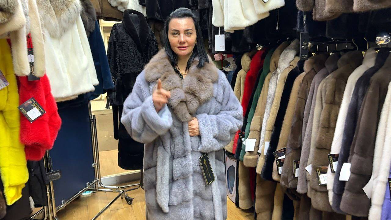 «Мир меха у Наиры» Роскошные шубы из норки всех размеров смотреть онлайн