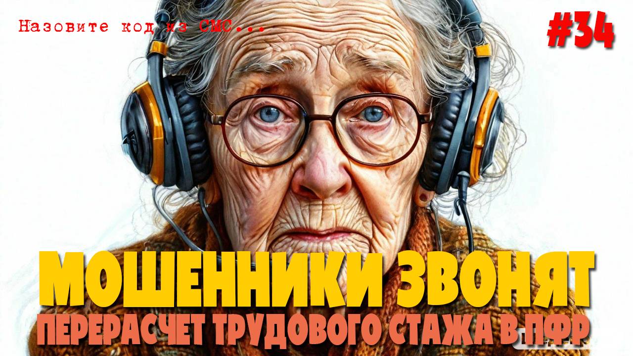Перерасчет трудового стажа в пенсионном фонде | Мошенники звонят | Социальный фонд России смотреть онлайн