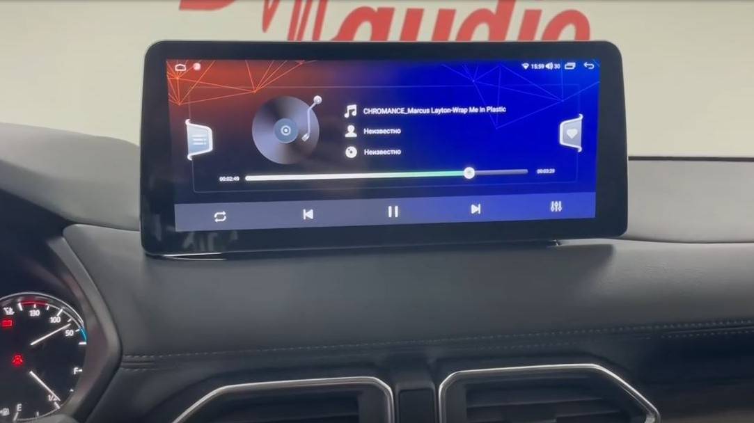 Штатная магнитола на Андроид для Mazda CX-5 2023+ с китайского рынка