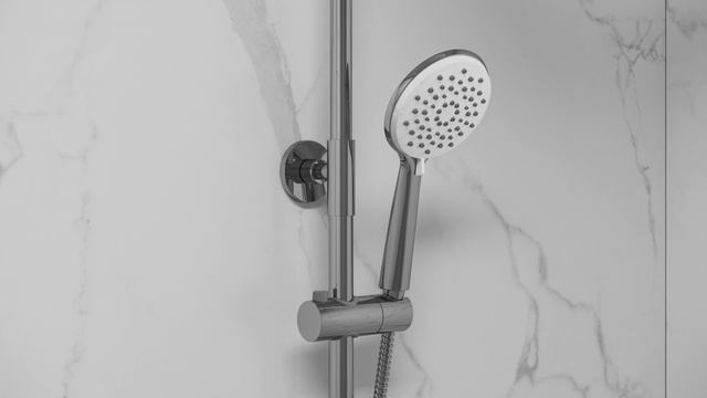 Душевая система LARA с изливом хром (Арт. 68143) смотреть онлайн