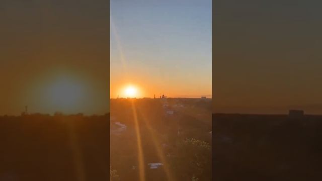 Колесо обозрения закат Муром #путешествия #travel #колесообозрения #муром смотреть онлайн