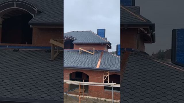 Выполняем кровельные работы, по монтажу гибкой черепицы. смотреть онлайн