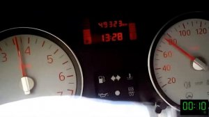 Реальный Разгон Рено Логан 1.6 8v (84 л.с) на 92 Бензине до 100км/ч