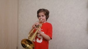 Кутузов Максимилиан 8 лет, Труба Шуберт «Цветы мельника»