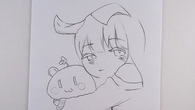 Как нарисовать аниме-девушку. Легко нарисовать