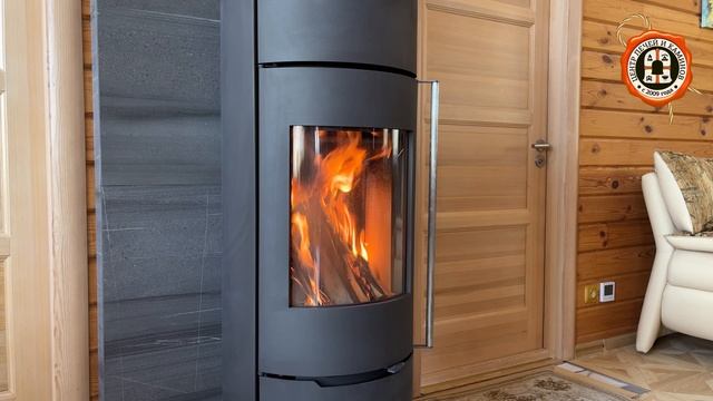 Наши работы: установка печи-камина Astov R1 L