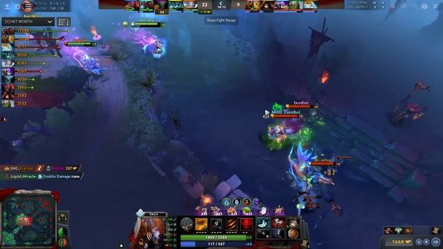Dota 2 Miracle Practicing for TI9 Ursa 7.22 Gameplay ROAD TO TI11 смотреть онлайн