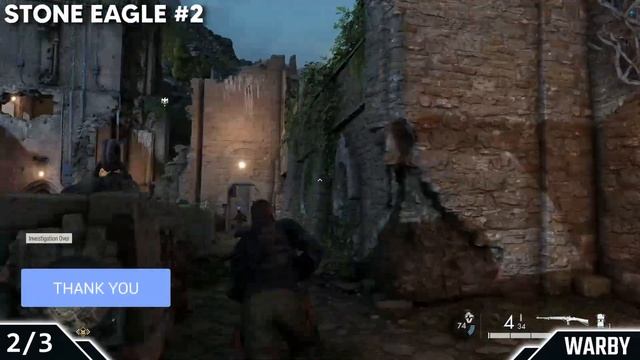 Sniper Elite 5 - Mission 7: All Stone Eagle Locations смотреть онлайн
