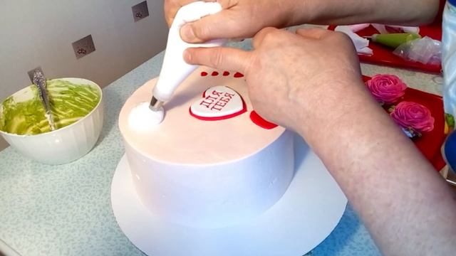 Красивый торт приготовить просто!(крем БЗК) /A Beautiful Cake Is Easy To Prepare!(protein Custard)