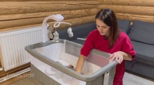 Колыбель Nuovita Accanto Festa распаковка и сборка