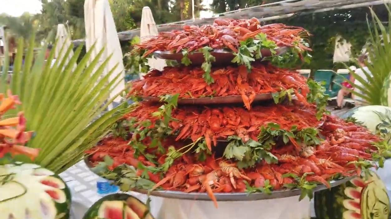 Обзор меню в отеле Asrin Beach Hotel 4 / Турция