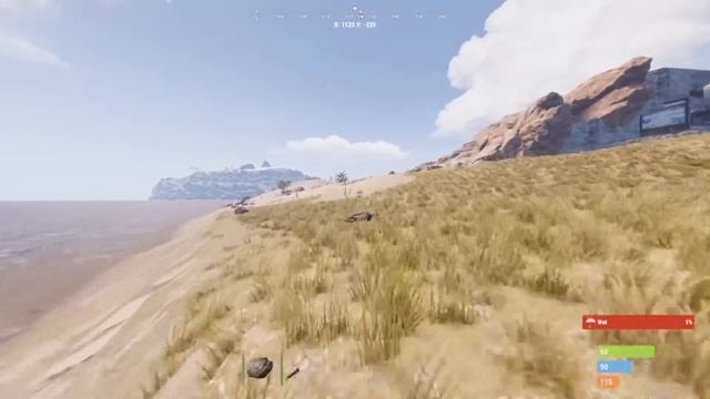 RUST ON PS4 Pro maybe 60 fps in the future смотреть онлайн
