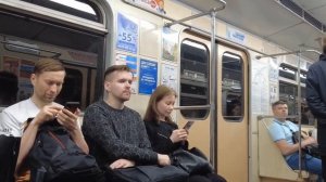 Еду в метро от Немига до Тракторный завод #метро #минск #туризм