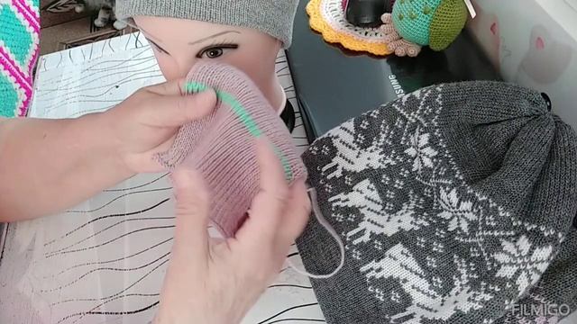 КУПИЛА ВТОРУЮ ФАНТУРУ /// НАВЯЗАЛА ШАПОК /// смотреть онлайн