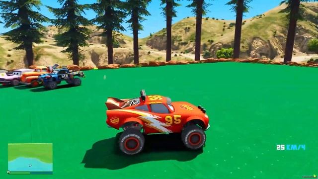 Восьмиколёсные Гигантские ТАЧКИ vs Глубокие ЯМЫ с Водой Райлюха в ГТА 5 Моды смотреть онлайн