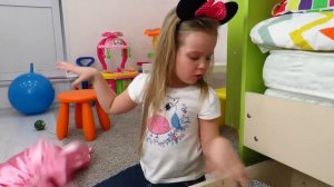 Lera as a bride and princess chooses an outfit