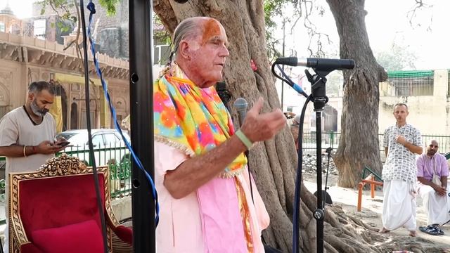 2024.11.02 Говардхана пуджа 02 Шрила Индрадьюмна свами несколько слов смотреть онлайн