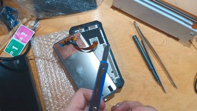 Замена экрана Oukitel WP19 смотреть онлайн