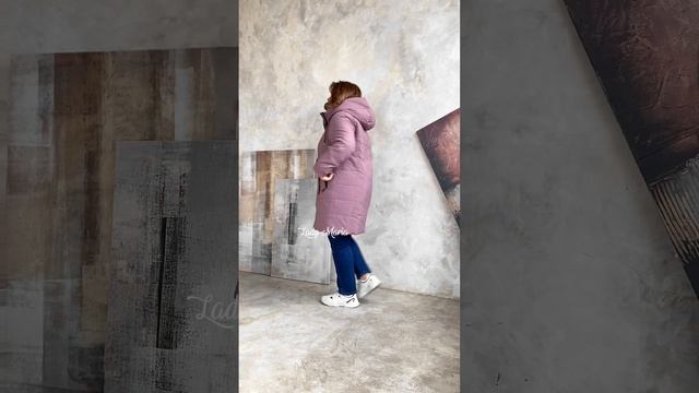 Куртка удлиненная "зигзаги" смотреть онлайн