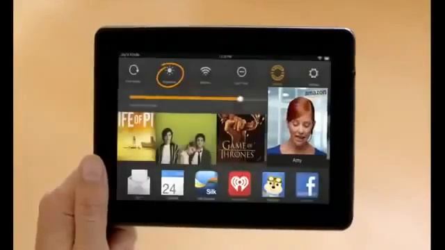 Mayday Button Amy Amazon Kindle Fire HDX TV Commercial смотреть онлайн